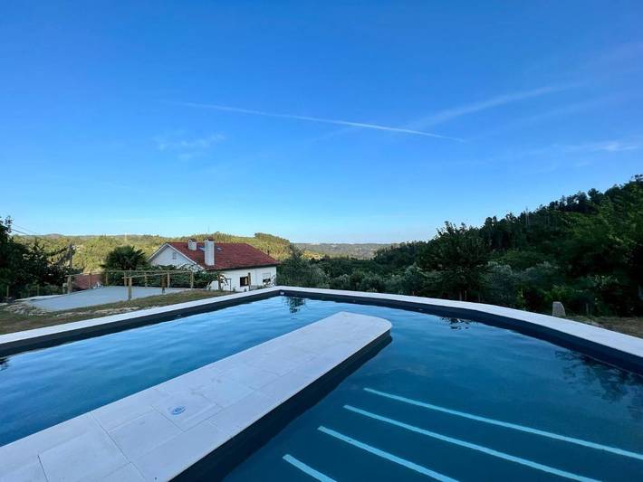 Casa de férias para 5 pessoas, com Terraço e Jardim e ainda Piscina em São Pedro do Sul
