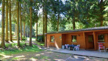 Ferienhaus für 6 Personen, mit Terrasse und Pool sowie Garten und Sauna in Thüringen