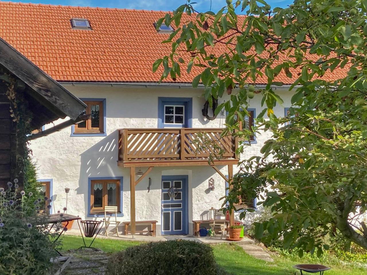 Ferienhaus mit einzigartiger Aussicht in Bayern in Zenting, Ostbayern