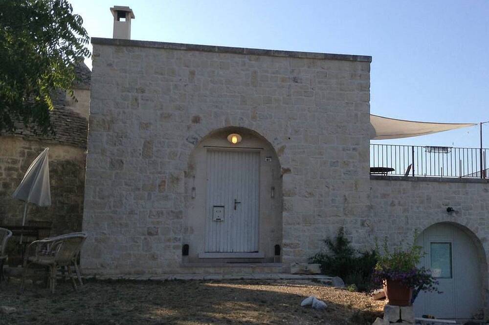 On top of a hill, in the heart of a village in Locorotondo, Bari Province