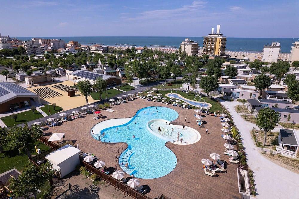 Casa móvil acogedora en Rimini Family Village in Viserba, Rímini