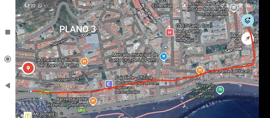 Gîte pour 4 personnes, avec vue et terrasse à Santa Cruz de La Palma - 3