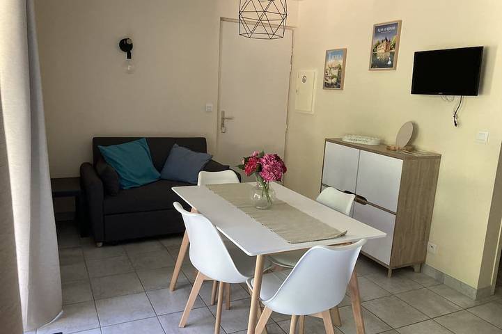 Gîte pour 3 personnes, avec jardin et piscine à Chaveignes - 4