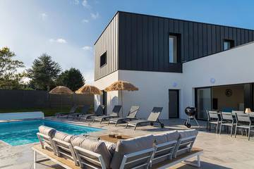 Gîte pour 10 personnes, avec jardin dans Golf Club des Sables d'Or