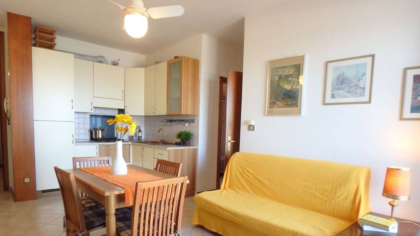 Ganze Ferienwohnung, Ferienwohnung für 6 Personen mit Balkon in Lido di Pomposa, Ferrara Provinz
