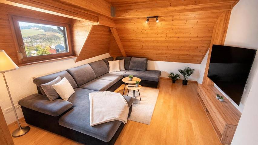Vakantiewoning voor 3 personen, met Uitzicht in Saarburg