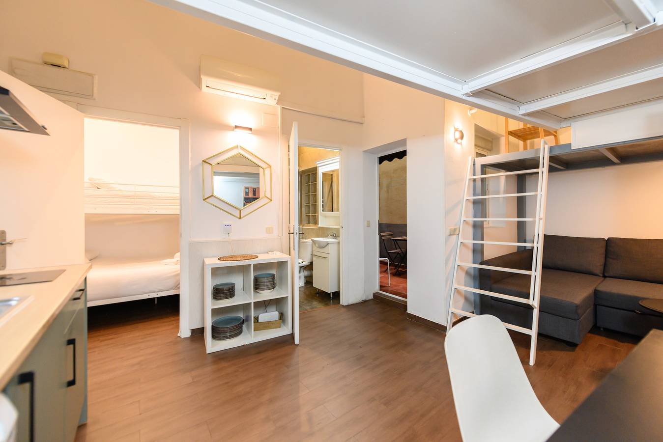 Appartement entier, M Dúplex con terraza en Goya in Madrid, Communaute de Madrid
