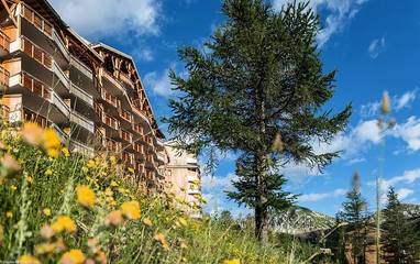 Gîte pour 4 personnes, avec terrasse, animaux acceptés dans Isola 2000