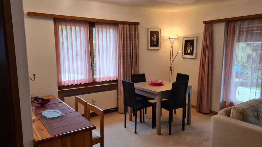 Ganze Ferienwohnung, Ferienwohnung Walserhof - 4-Bettwohnung in Medels im Rheinwald, Rheinwald