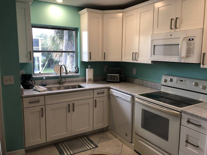 Vacation rental for 4 people, with yard and terrace, with pets in Manasota Key