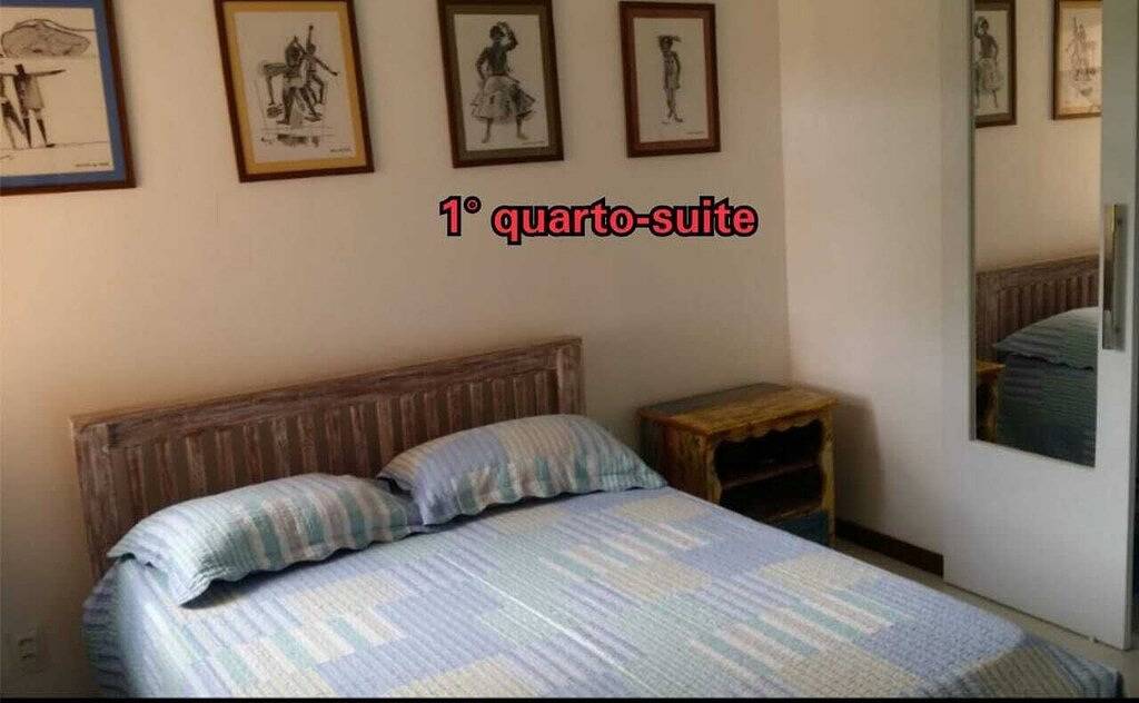 Ganze Wohnung, Tolle Wohnung 03 Schlafzimmer, möbliert, direkt am Meer, Camareira. in Camaçari, Linha Verde