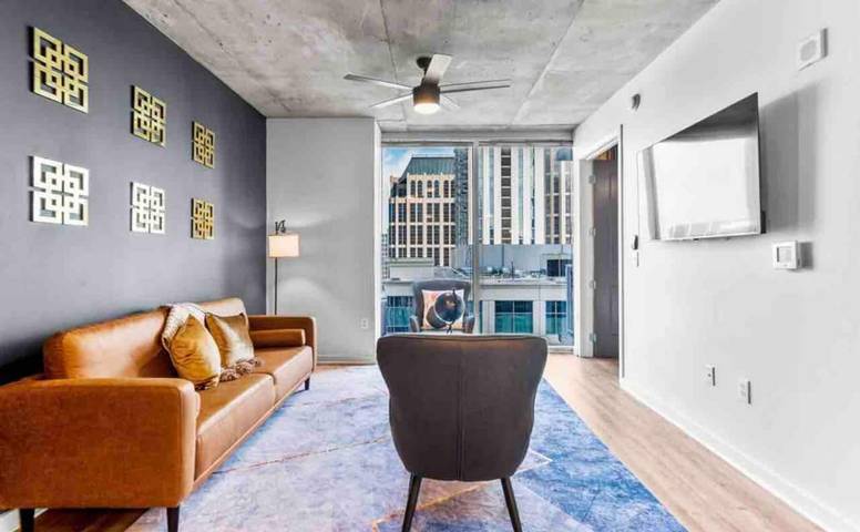 Apartment for 2 people, with terrace and pool in Atlanta