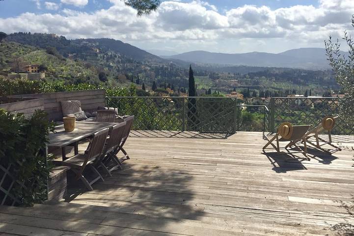 Holiday home for 6 people, with garden and terrace in Florence