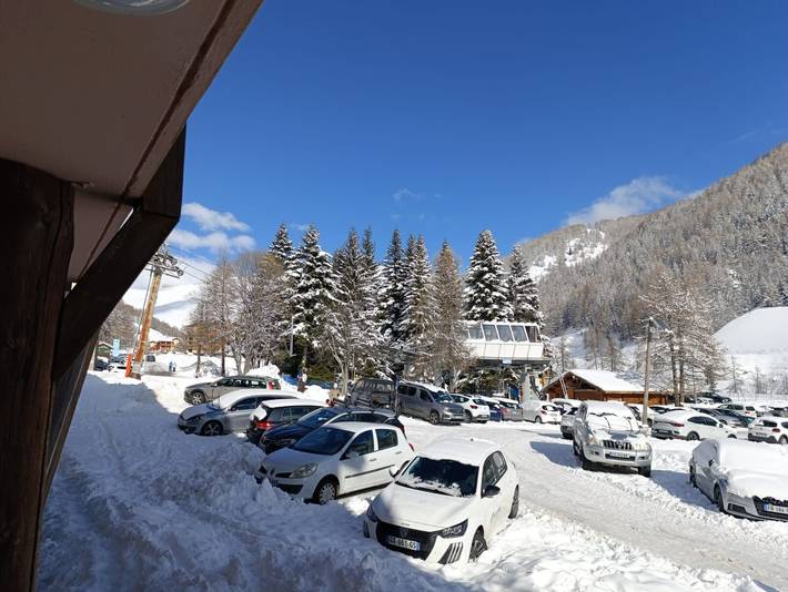 Ganzes Studio, Studio „Val D'Allos Mercantour“ mit Bergblick, Balkon und Wlan in La Foux d'Allos, Allos