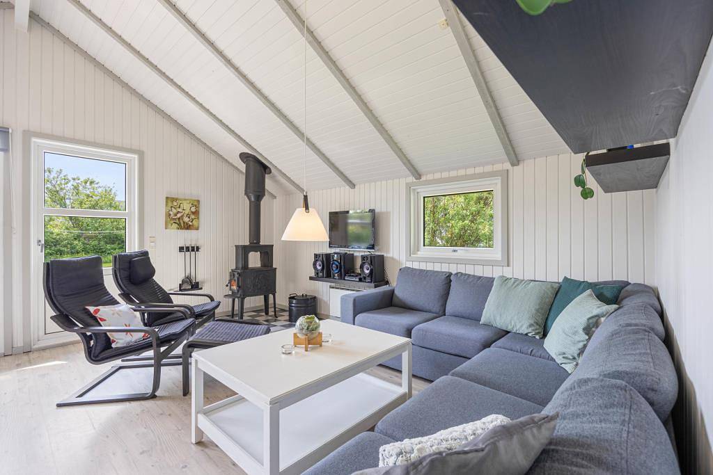 Villa pour 6 personnes avec sauna in Skodbjerge, Haurvig
