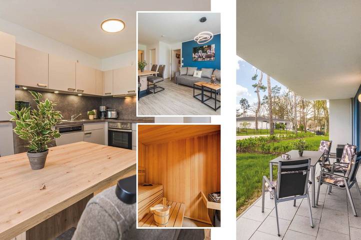 Ferienwohnung für 4 Personen, mit Seeblick und Garten sowie Sauna und Ausblick in Zirchow