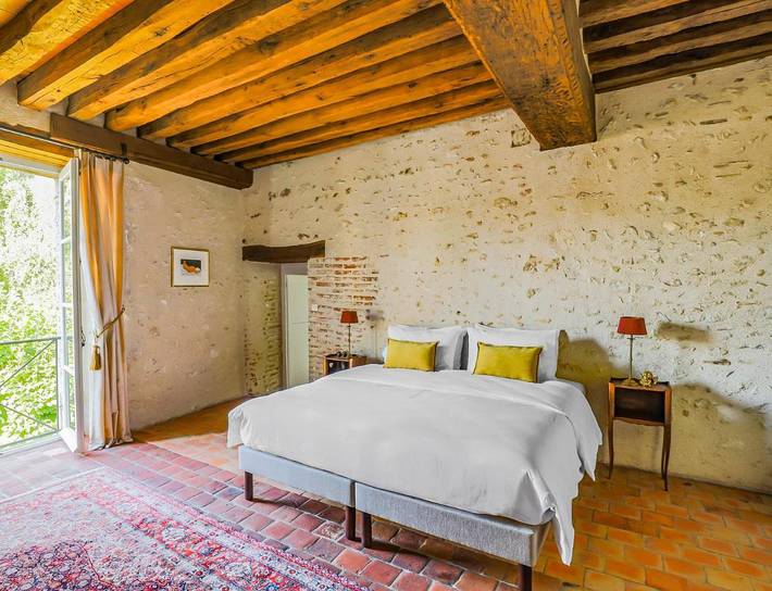 Chambre d’hôte pour 4 personnes, avec terrasse ainsi que jardin et vue, animaux acceptés à Mer - 3