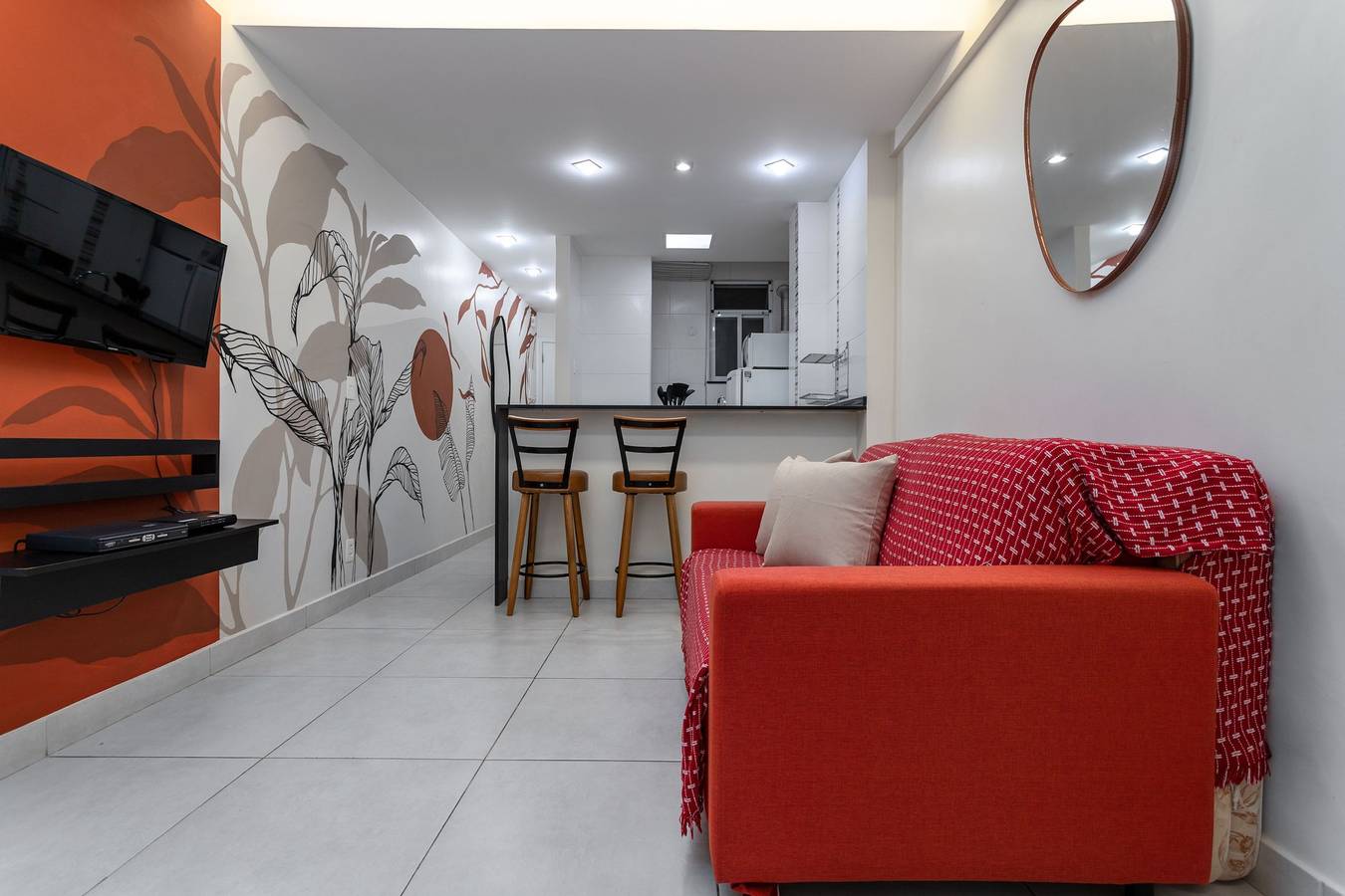 Appartamento intero, 3 minutes from Copacabana beach | Df219 in Copacabana, Rio de Janeiro