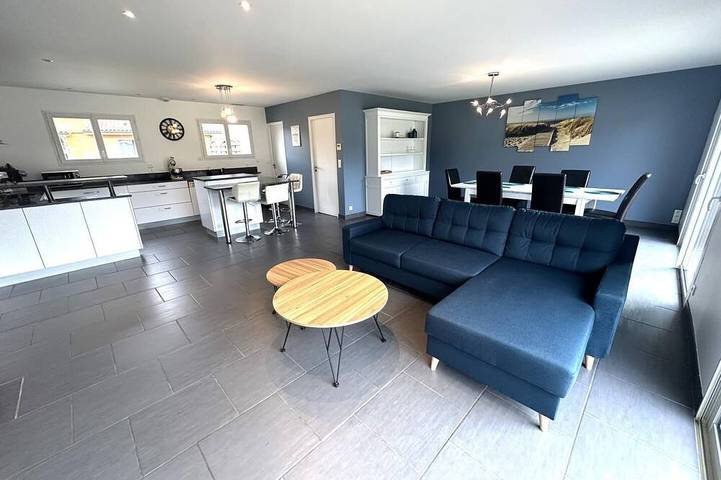 Maison de vacances pour 6 personnes, avec jardin et piscine à Lit-et-Mixe