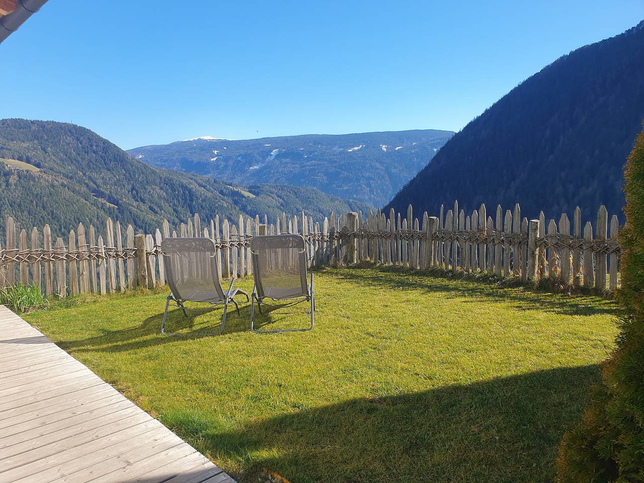 Ganze Wohnung, Ferienwohnung 'Tratterhof Apt Astjoch' mit Bergblick, privater Terrasse und Wlan in Weitental, Vintl