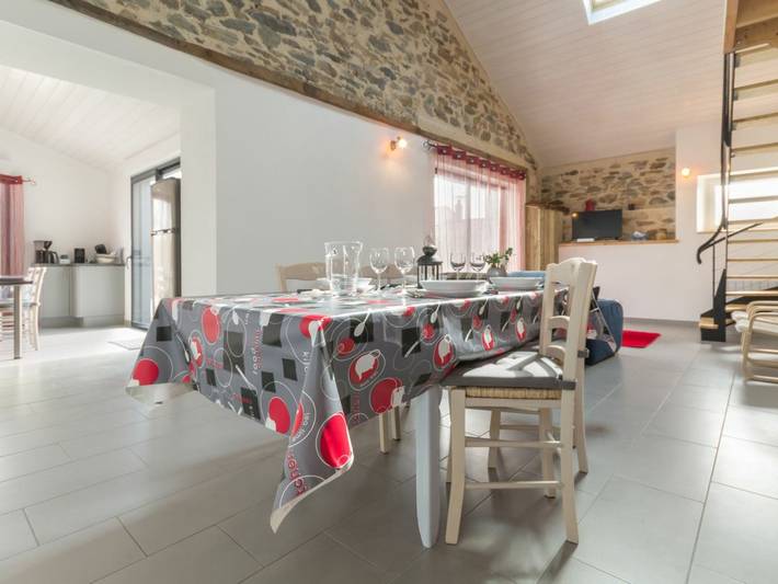 Gîte pour 6 personnes, avec jardin, animaux acceptés à Saint-Viaud - 3