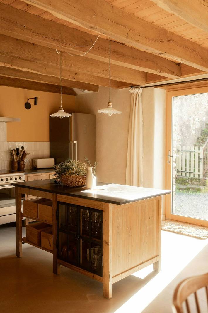 18th-century farmhouse in the Breton bocage in Nivillac, Vannes region