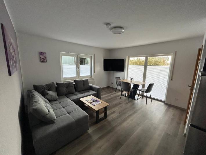 Ferienwohnung für 3 Personen, mit Garten