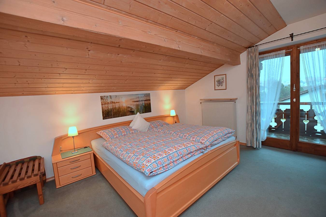 Ganze Ferienwohnung, Gästehaus Bergfrieden, Ferienwohnung Eva in Bad Bayersoien, Romantische Straße