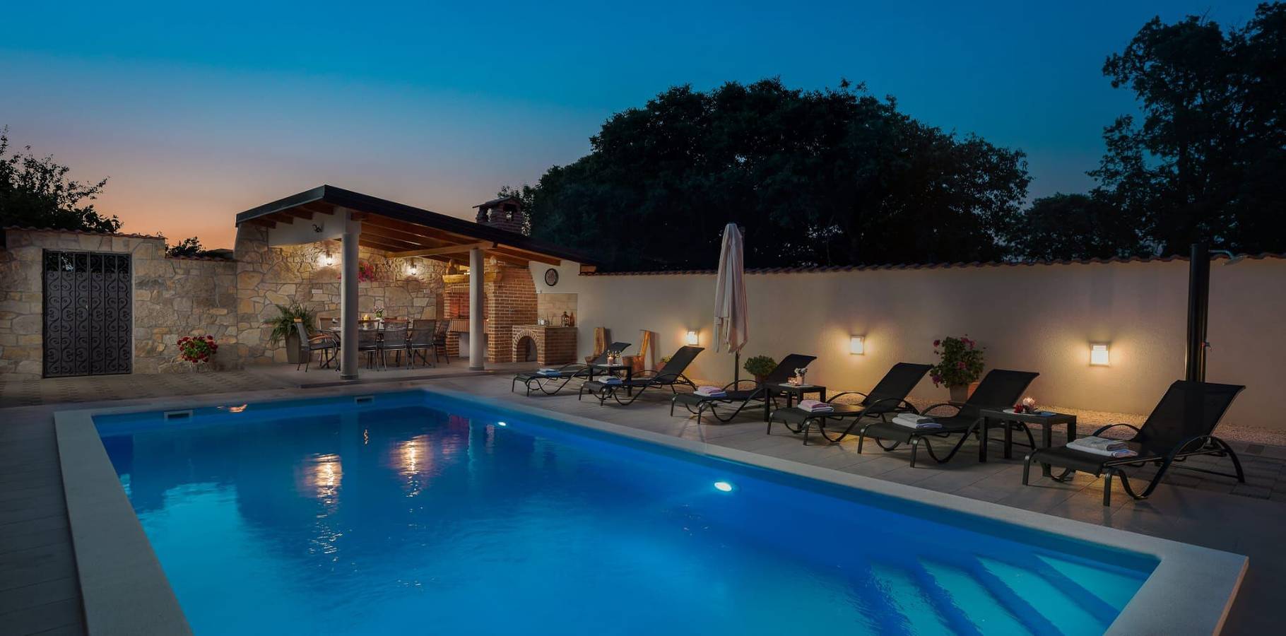 Villa Giardino in Dalmatinisches Zagora