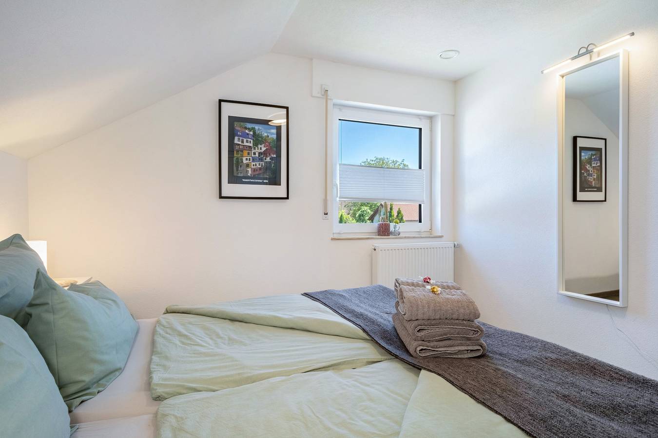 Licht appartement "Haus Sohl 1" dichtbij het centrum en de Bodensee, foto 13