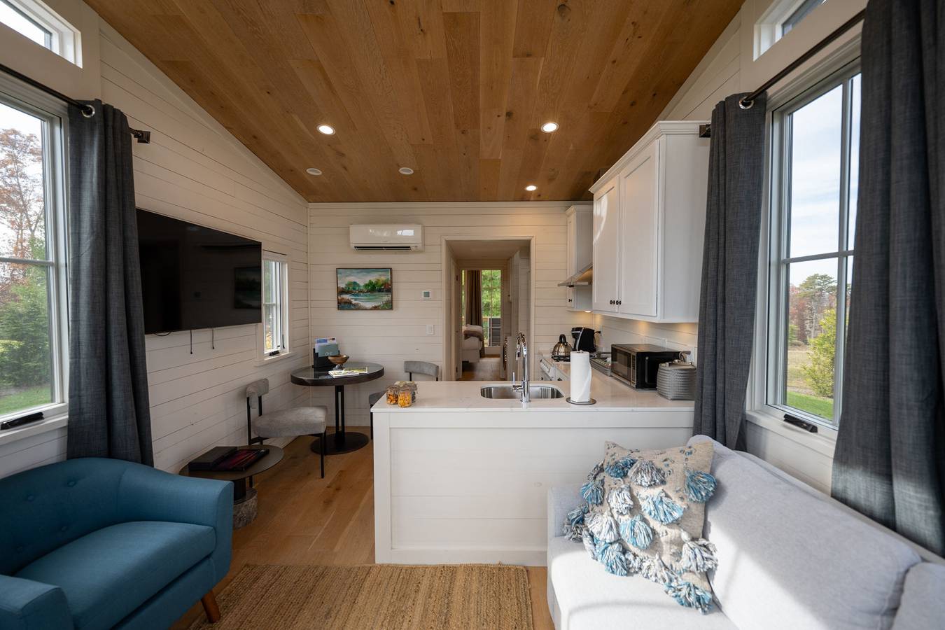 Chalet für 3 Personen mit Pool in Washington County (RI)