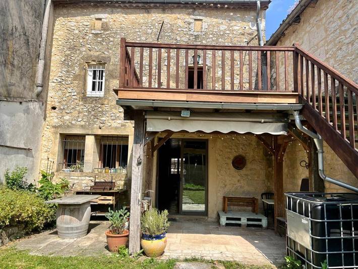 Location de vacances pour 8 personnes, avec vue et jardin à Monpazier - 4