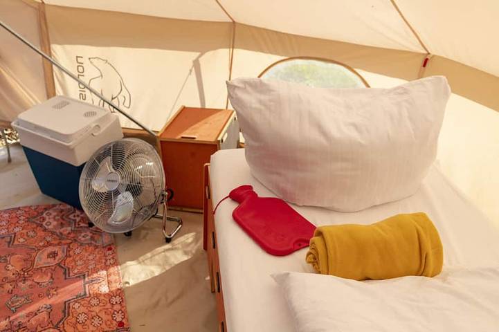 Camping für 2 Personen, mit Garten an der Nordsee - 3