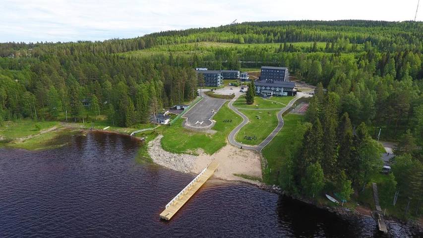 Apartament wakacyjny dla 6 osób, z ogród i basen oraz sauna i widok w Finlandia