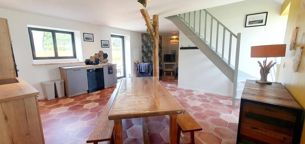 Location de vacances pour 6 personnes, avec jardin et vue à Lanildut