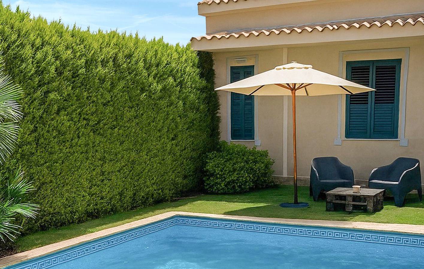 Accogliente rifugio con piscina, WiFi e parcheggio vicino a Monreale in Monreale, Provincia di Palermo