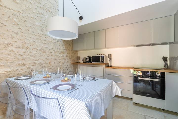 Location de vacances pour 6 personnes, avec terrasse et jardin dans Parc naturel régional du Vexin Français - 4