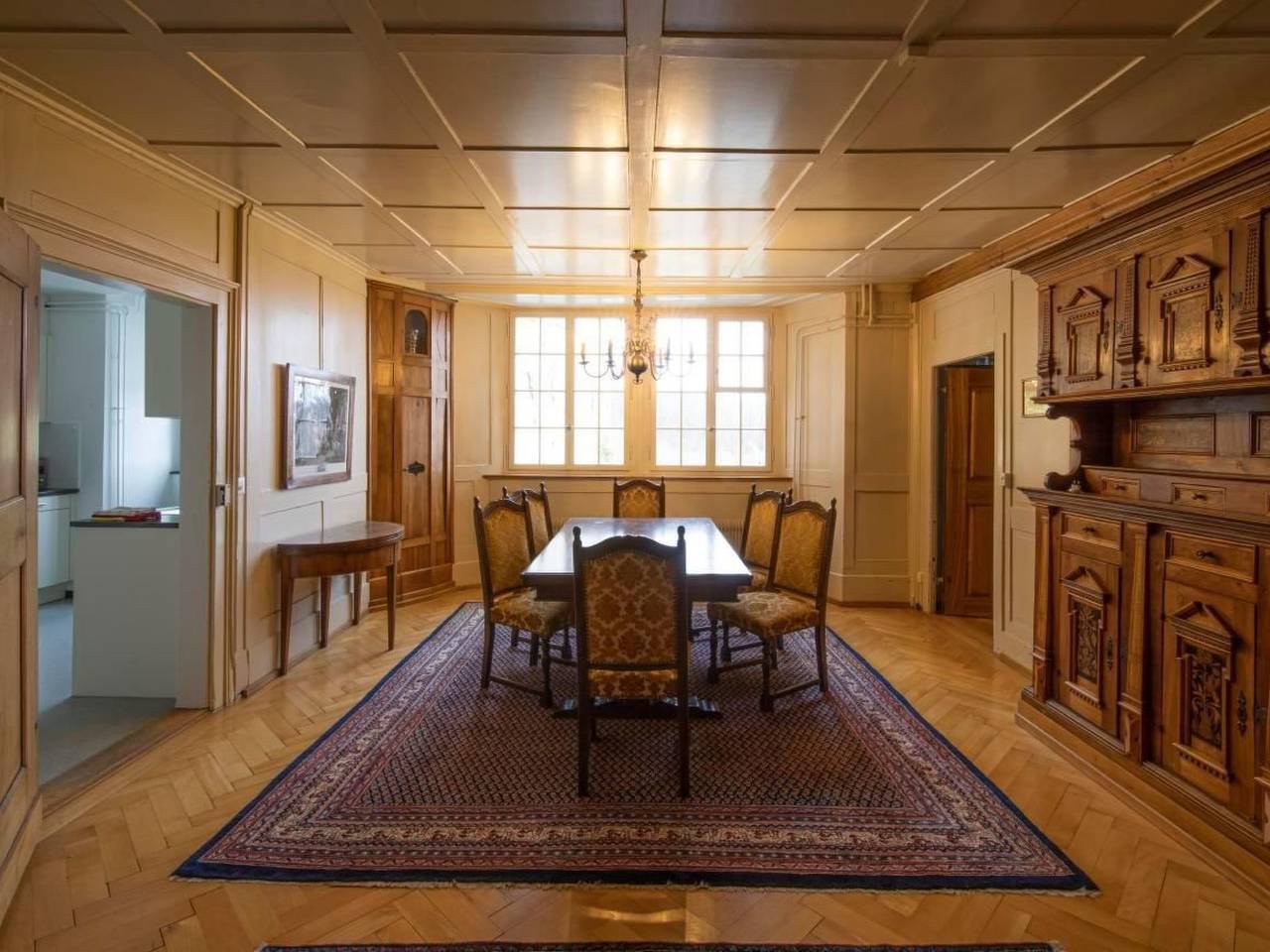 Ganze Wohnung, Schloss Heidegg in Kanton Luzern