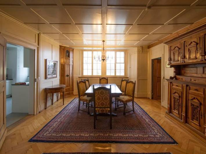 Ganze Wohnung, Schloss Heidegg in Hitzkirch, Kanton Luzern