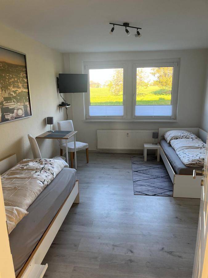 Ferienwohnung für 5 Personen, mit Garten und Ausblick