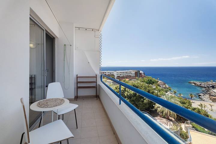 Ferienwohnung 'Panoramic View Playa Paraiso' mit Meerblick, Balkon und Wlan in Playa Paraíso, Adeje