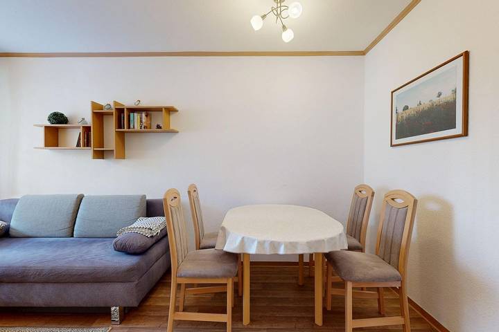 Ganze Wohnung, Kleine Ferienwohnung für 2 Personen in unmittelbarer Strandnähe und Süd-Terrasse in Ostseebad Binz, Binz