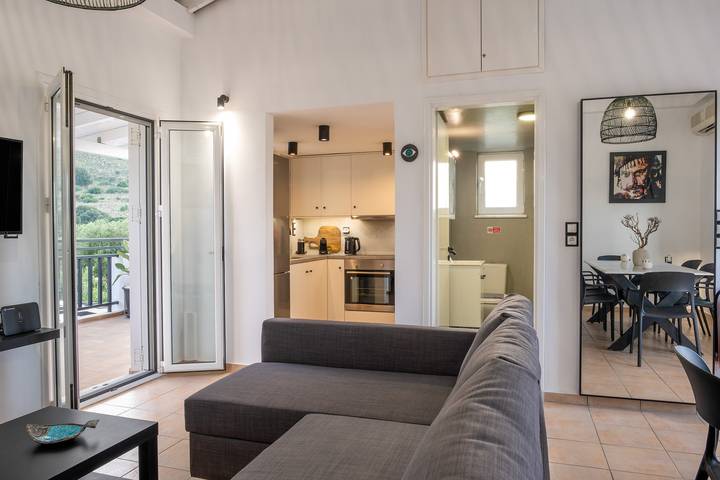 Villa für 8 Personen, mit Garten und Pool sowie Seeblick und Meerblick, mit Haustier in Chania und Umgebung - 3