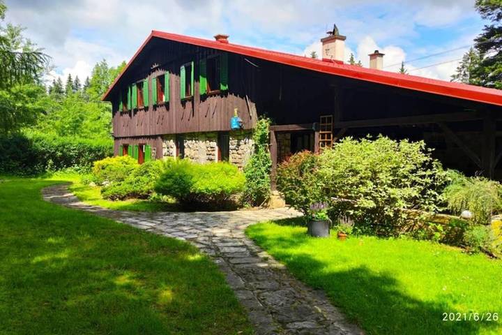 Domek letniskowy dla 9 osób, z Taras i Jacuzzi oraz Ogród i Sauna na Dolny Śląsk
