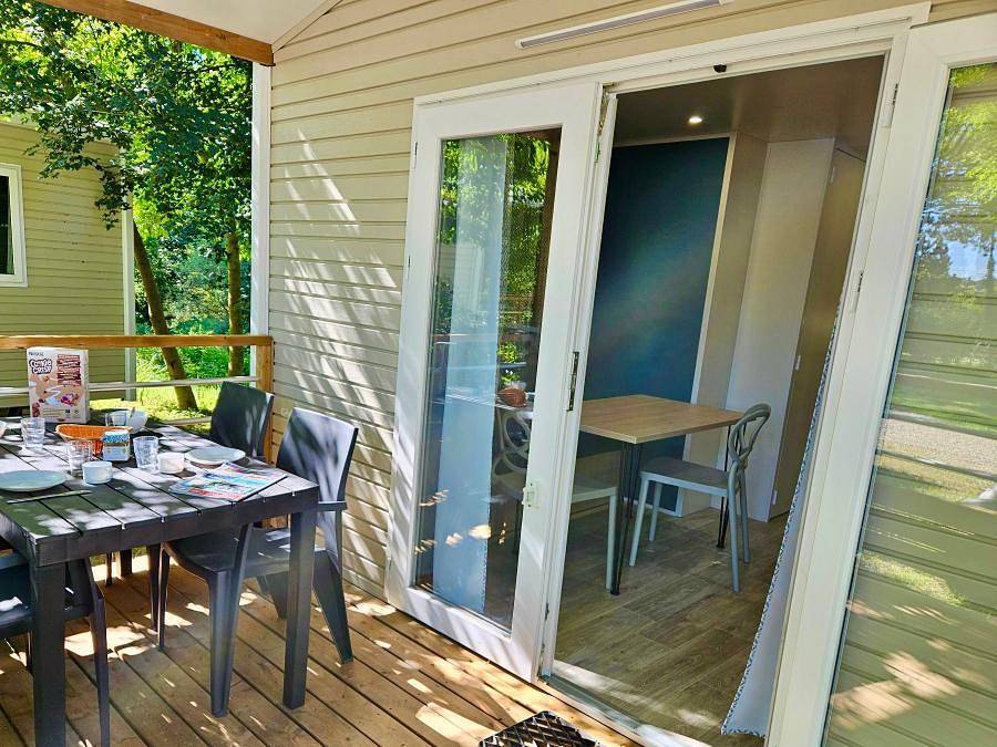 Camping Au Tylo Soleil - Mobilheim 4 personen - Rapidhome 36 Privilege 26m² - 2 Zimmer 4 pers. in Dauphin, Regionaler Naturpark Luberon