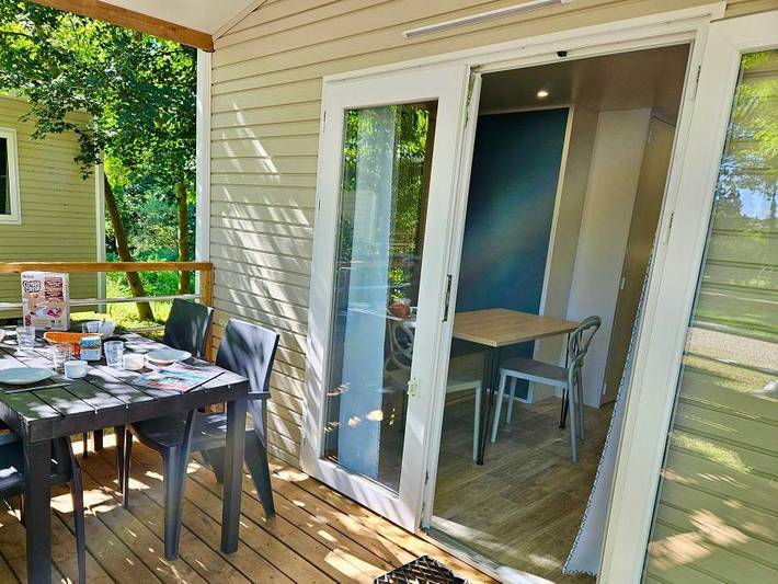 Camping Au Tylo Soleil - Mobilheim 4 personen - Rapidhome 36 Privilege 26m² - 2 Zimmer 4 pers. in Dauphin, Regionaler Naturpark Luberon
