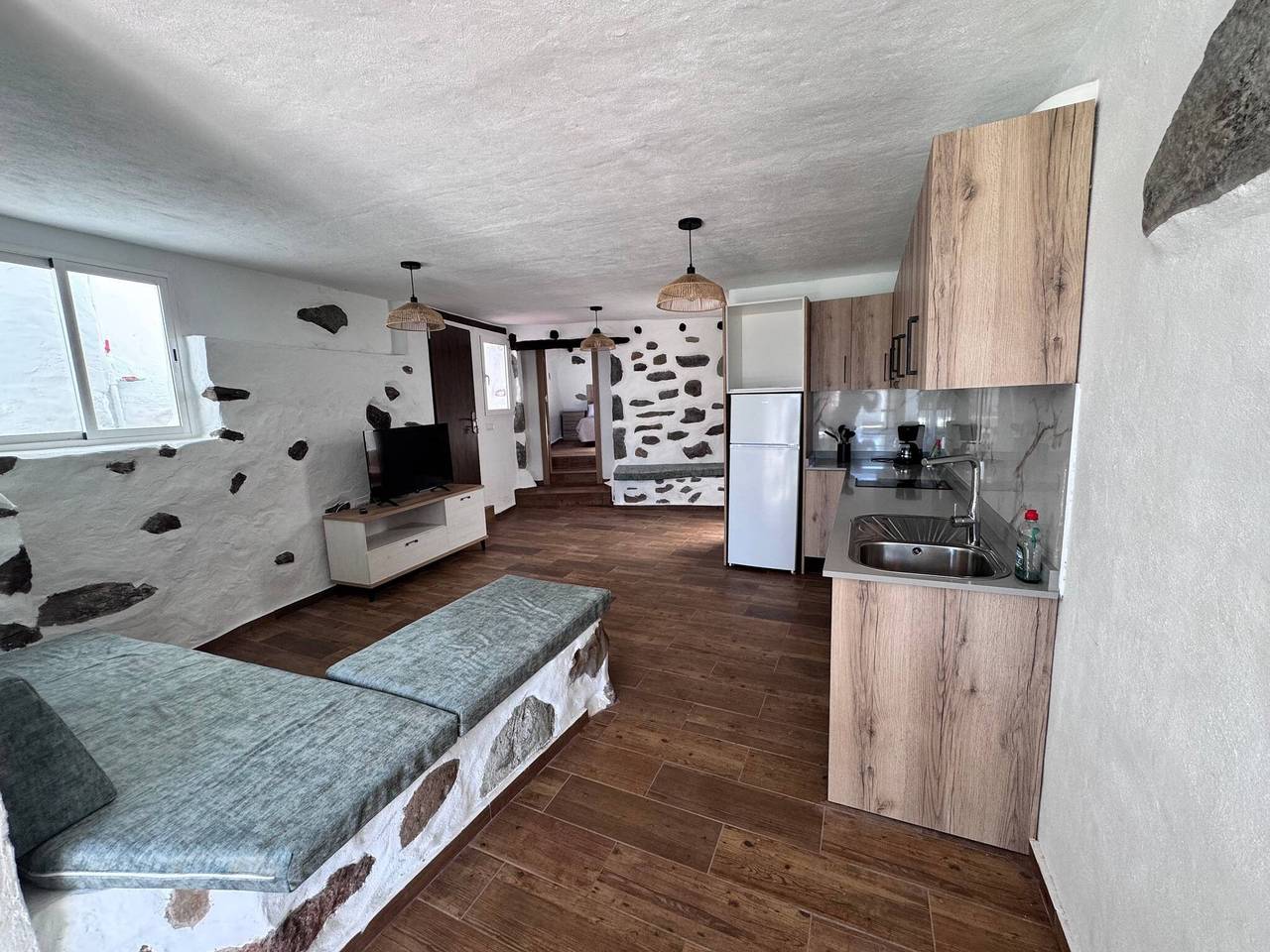 Casa 6 con vistas a la montaña, Wi-Fi y aire acondicionado in El Morisco, San Bartolomé de Tirajana
