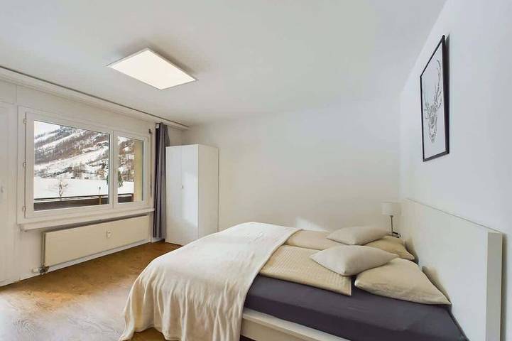 Ganze Wohnung, Familienurlaub für 6 Personen in der Nähe von Zermatt in Täsch, Walliser Alpen