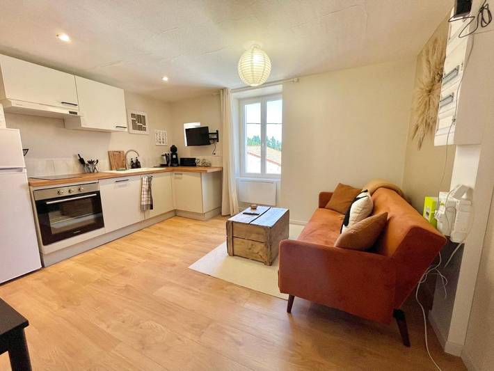 Gîte pour 3 personnes, avec vue, animaux acceptés à Amplepuis - 4