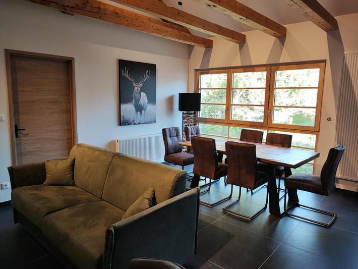 Gîte pour 2 personnes, avec terrasse ainsi que vue et sauna, animaux acceptés à Métabief - 2